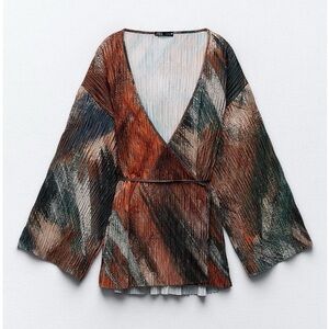 Zara Pleated Kimono
